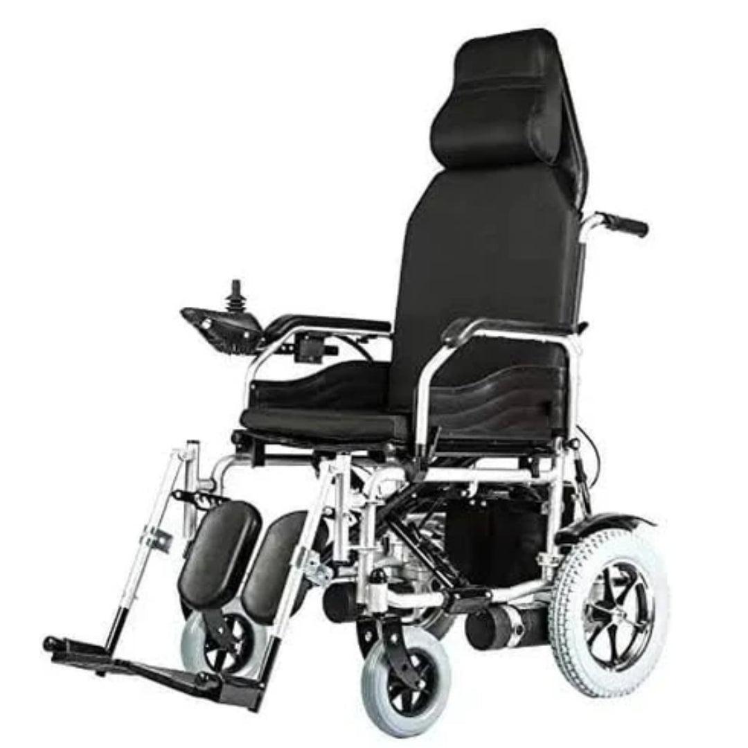 Electric Recliner Wheelchair with Remote - Foldable - AeonCare