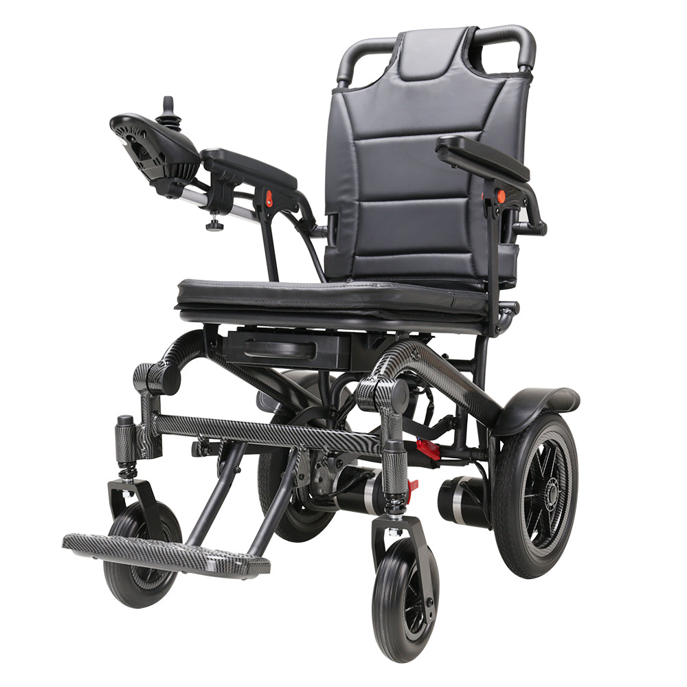 Electric Wheelchair - Foldable With Compact & Lithium Battery - Motorized Wheelchair