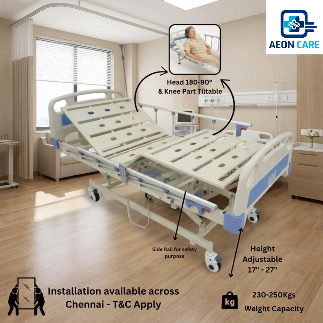 Electric/Motorized Fowler Cot - 3 Function Fowler Cot