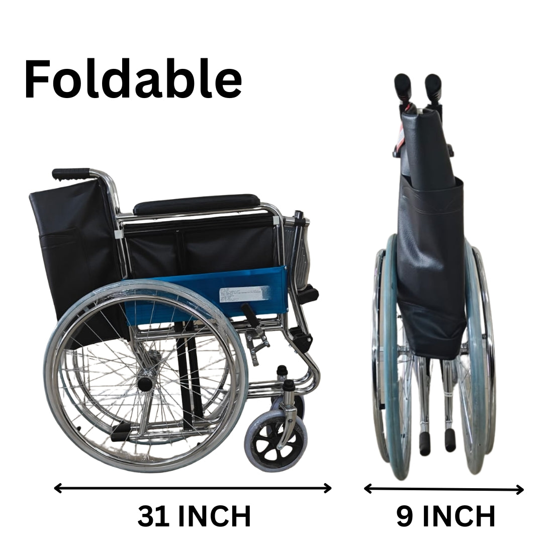 Foldable Wheelchair - Premium