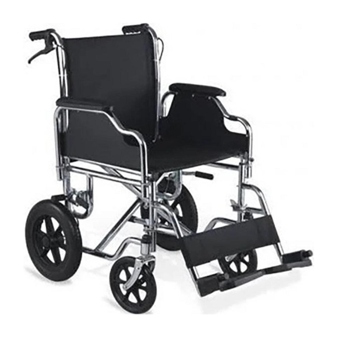 Foldable Light Weight WheelChair with Solid Tyres - AeonCare