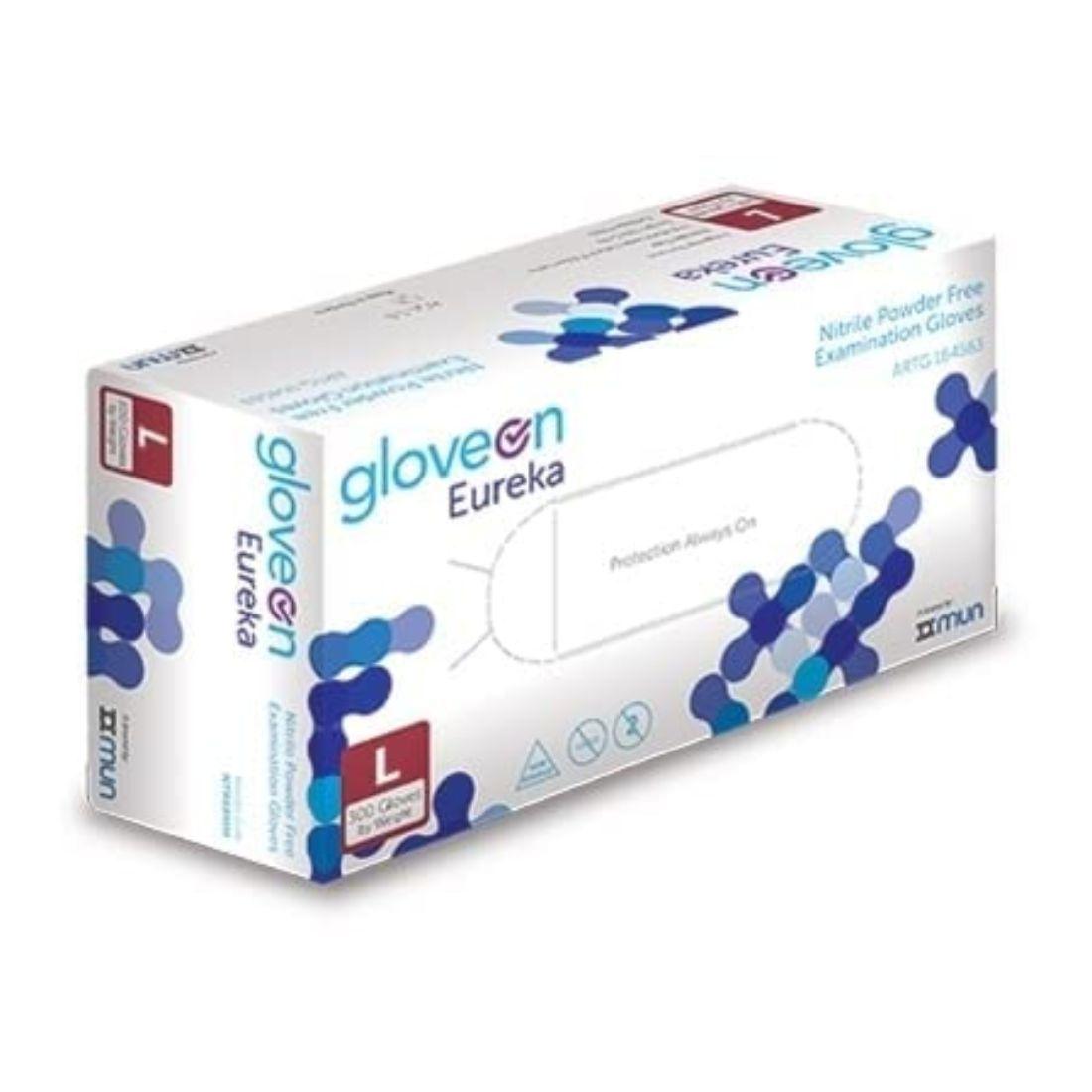 Nitrile Powdered Free Examination Gloves - Pack of 100 Nos - AeonCare