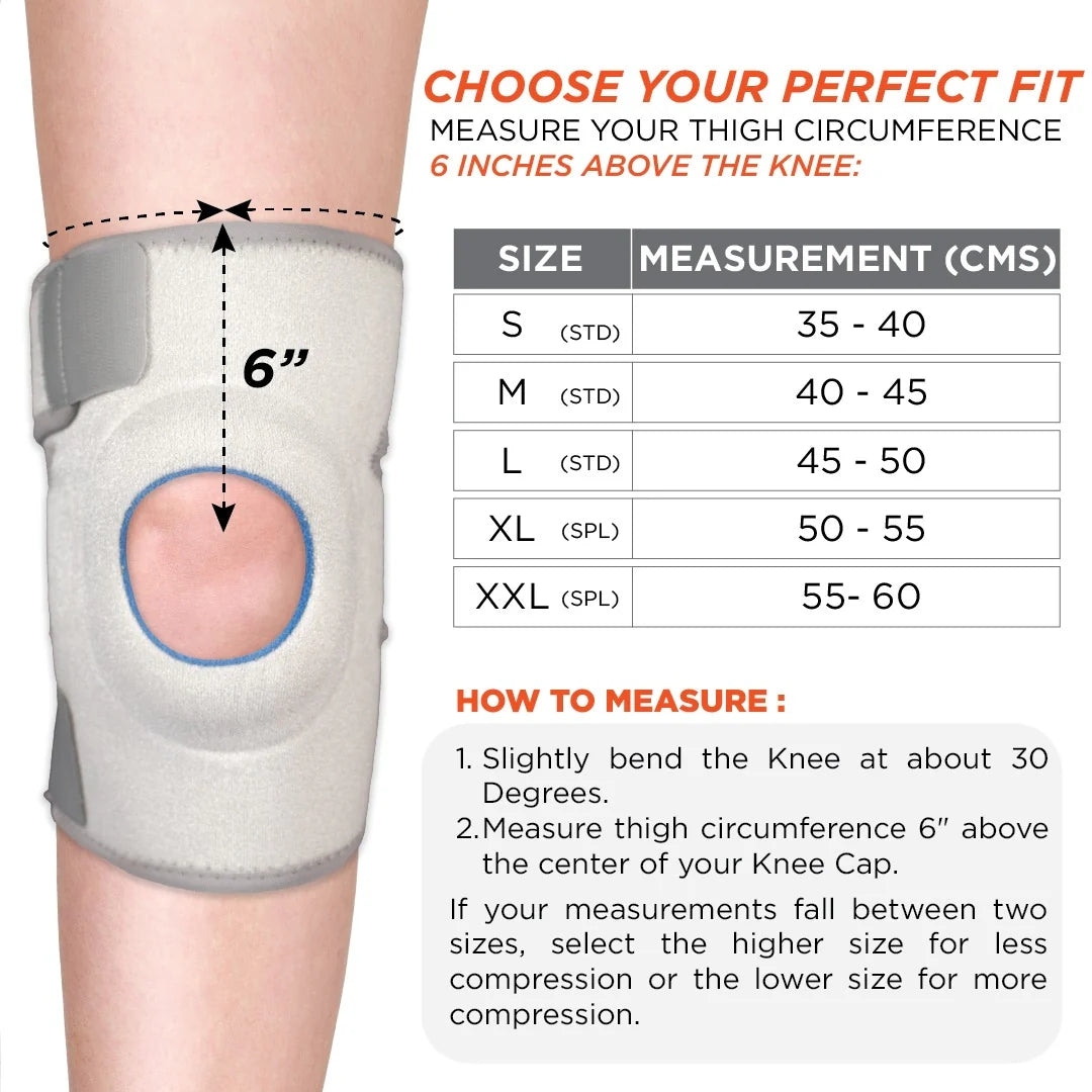 Knee Support (NEOPRENE) with Velcro