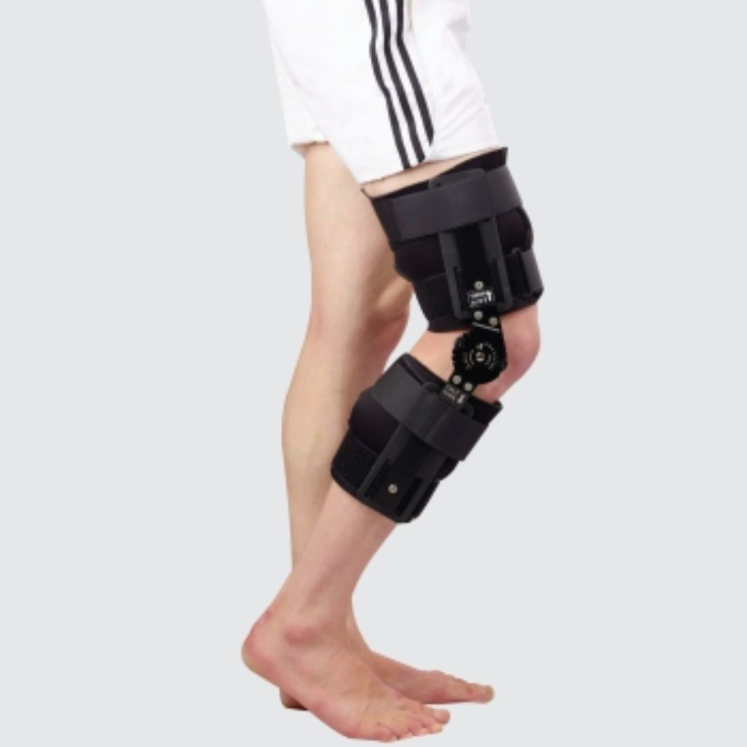 Limited Knee Brace Short for knee Injuries or surgery With Flexion and Extension at affordable Price at Chennai