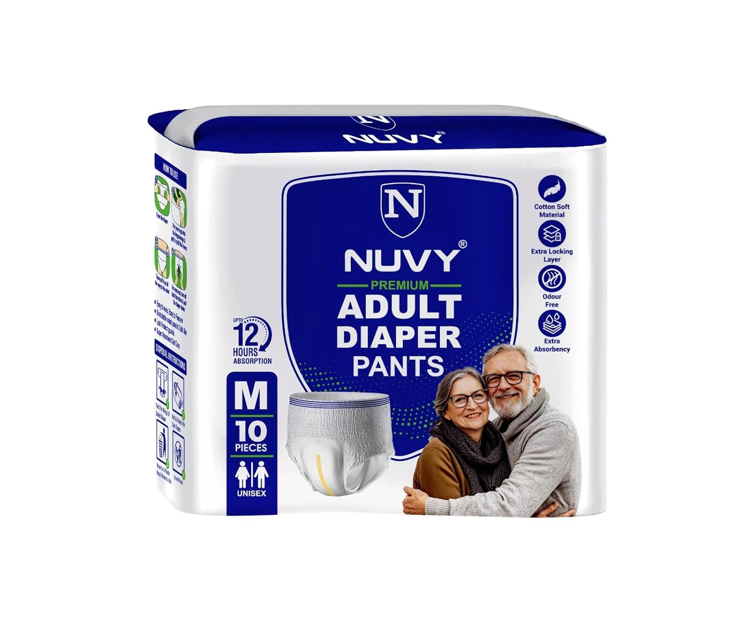 Nuvy Premium Adult Diaper Pant