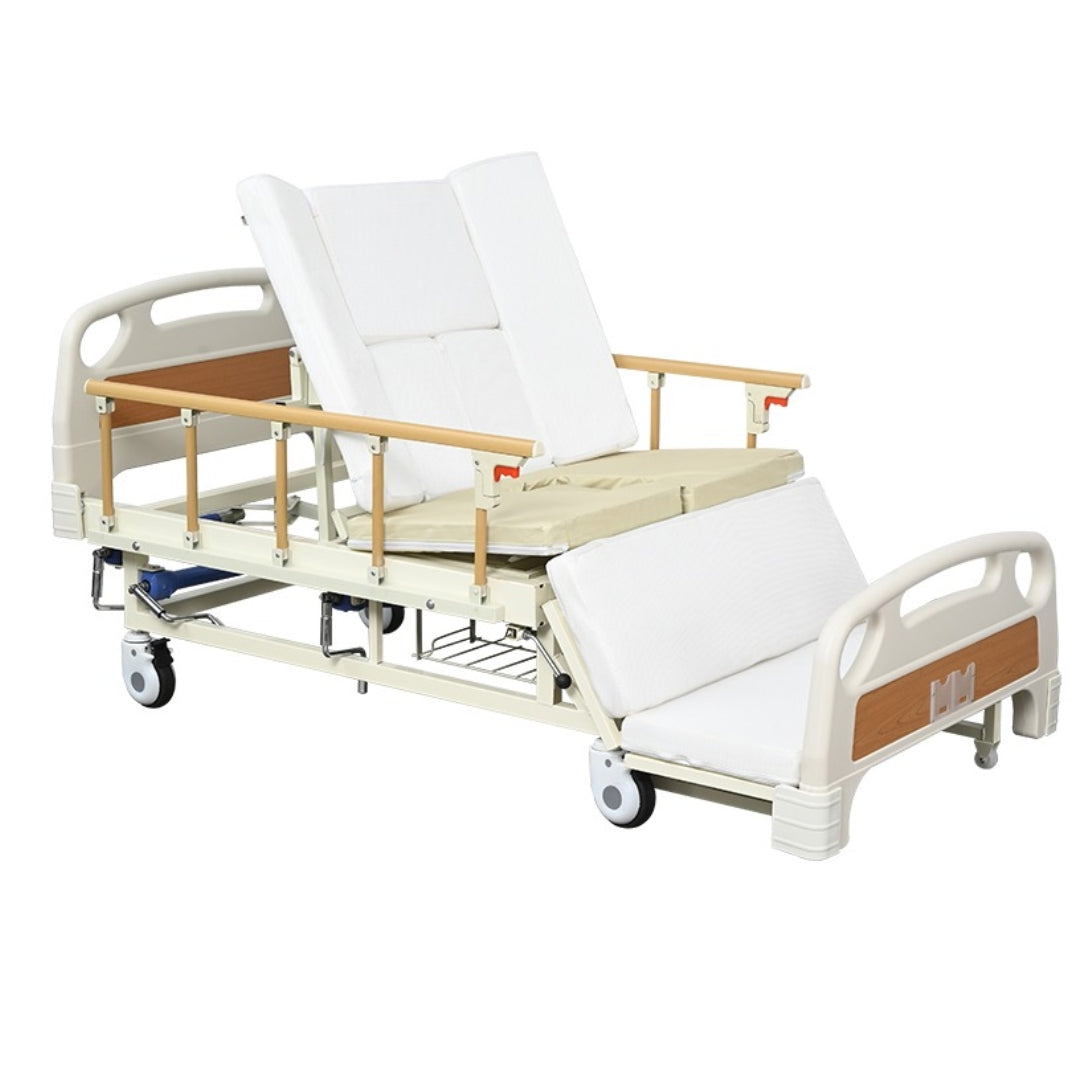 Hospital Bed for Home - Nursing Cot with ABS Head & Foot Board