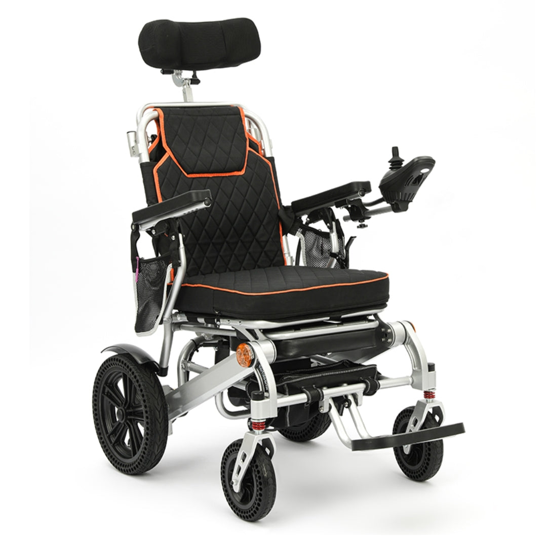 Reclining Electric Wheelchair - Easy Foldable Electric Wheelchair