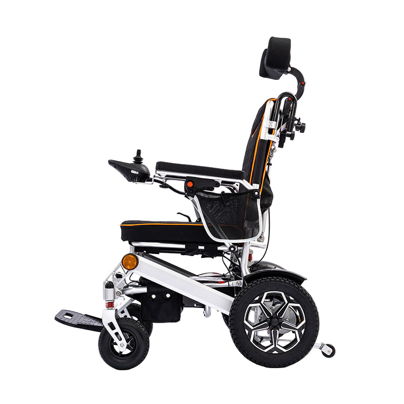 Reclining Electric Wheelchair - Easy Foldable Electric Wheelchair