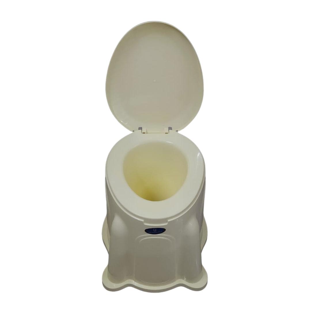 Portable Indian to Western Commode Converter - Commode Stool for Indian Toilet - AeonCare