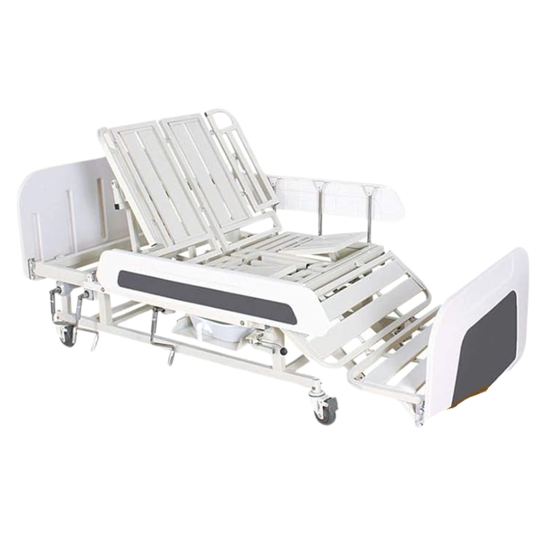 Multi-function Hospital Bed - 3 Function Fowler Cot - Manual