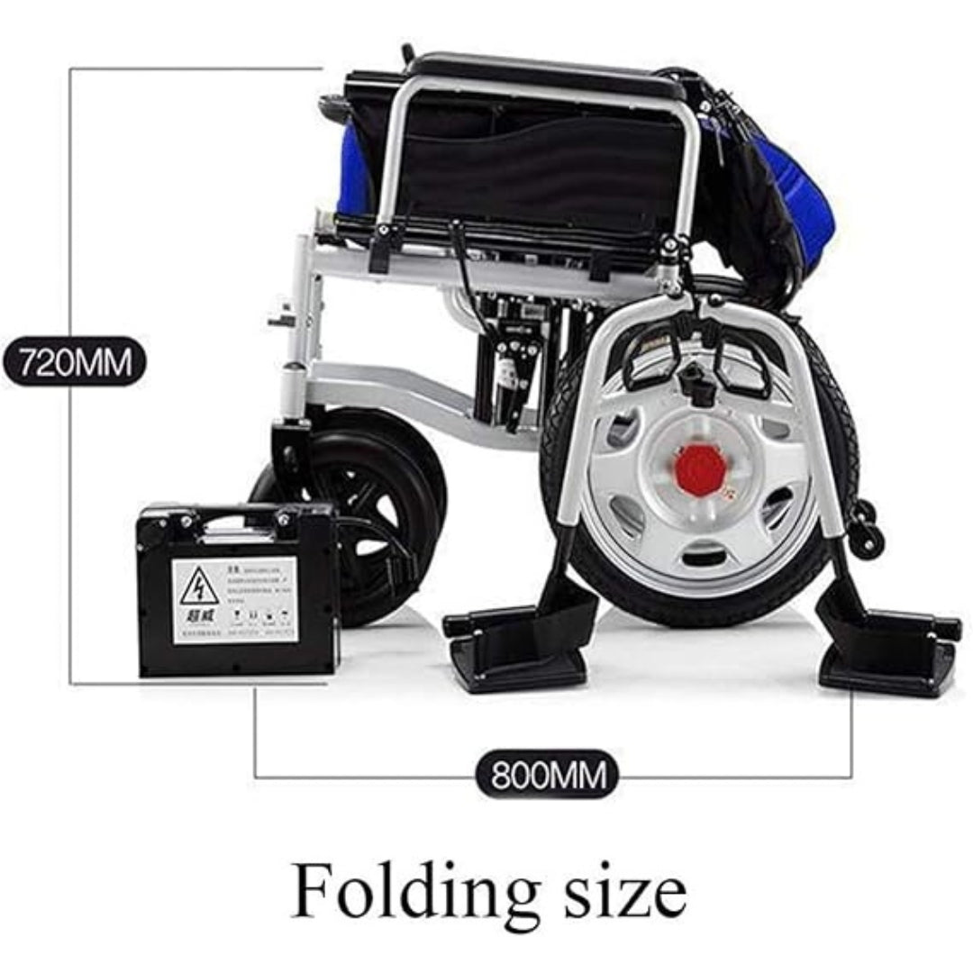 Electric Wheelchair - Foldable Motorized Wheelchair