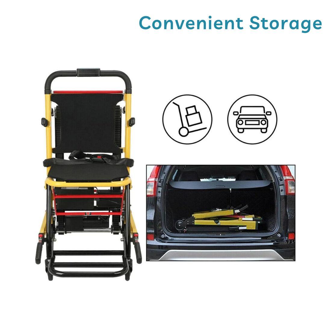 Electric Staircase Climbing Wheelchair - Battery Powered stair wheelchair - AeonCare