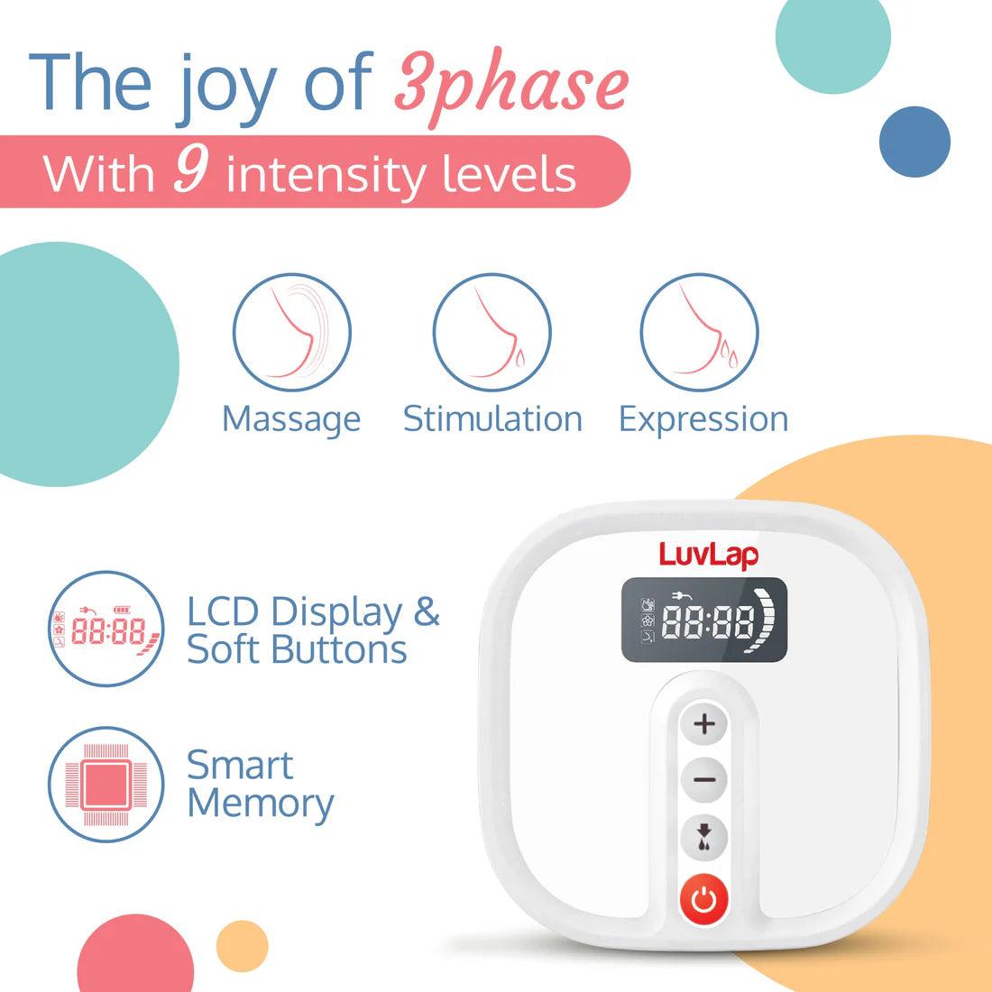 Luvlap Electric Breast Pump - 1Year Warranty - AeonCare