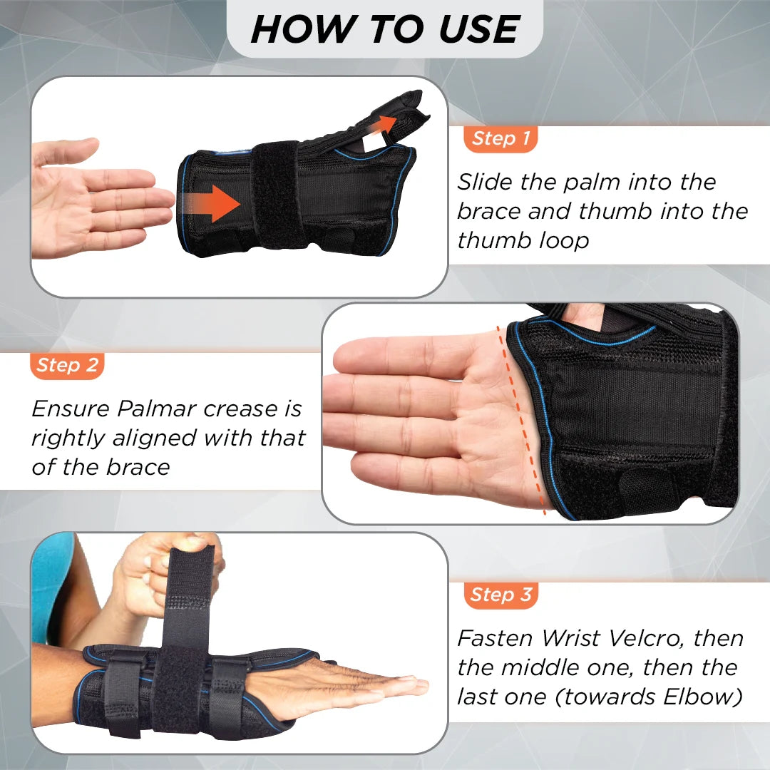 Vissco - Wrist Brace with Thumb Support