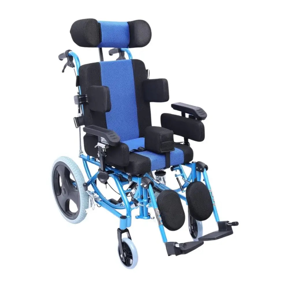 Multipurpose Foldable Cerebral Palsy Wheelchair with Recliner 958LCA