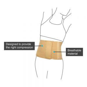 Vissco Abdominal Belt (8") - AeonCare
