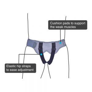 Vissco Hernia Belt With Double Pad - AeonCare