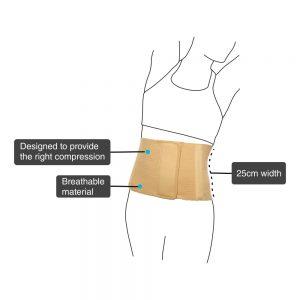 Vissco Abdominal Belt (10") - AeonCare