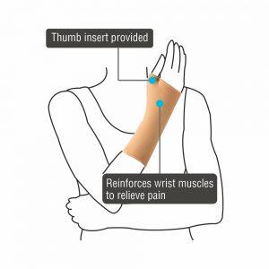 Vissco Elastic Pullover Wrist Support - AeonCare