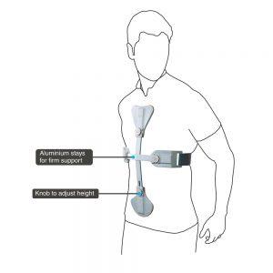 Vissco Ash brace (Hyper-extension brace) - AeonCare