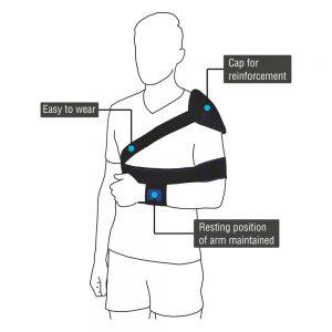 Vissco Elastic Shoulder Immobilizer - AeonCare