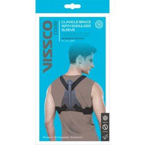 Vissco Clavicle brace with shoulder sleeve - AeonCare