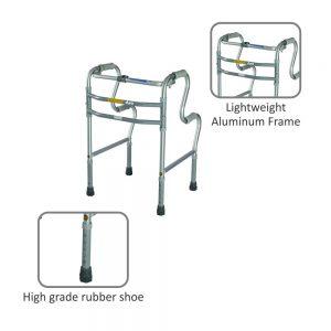 Dura Step Walker (Aluminium) - AeonCare