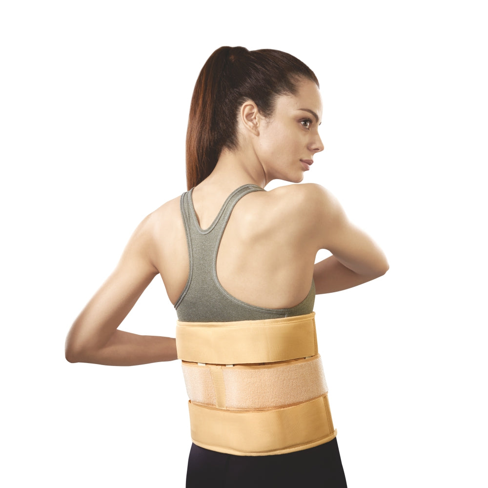 The Vissco Eco frame Back support is scientifically designed to provide firm support to the lower back. It keeps the back in a resting position for a faster recovery.