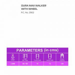 Vissco Dura Max Walker with Wheel - AeonCare