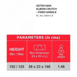 Vissco Astra max elbow crutch - AeonCare