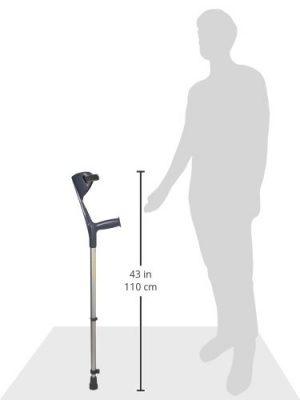 Vissco champ max elbow crutch - Fixed handle - AeonCare