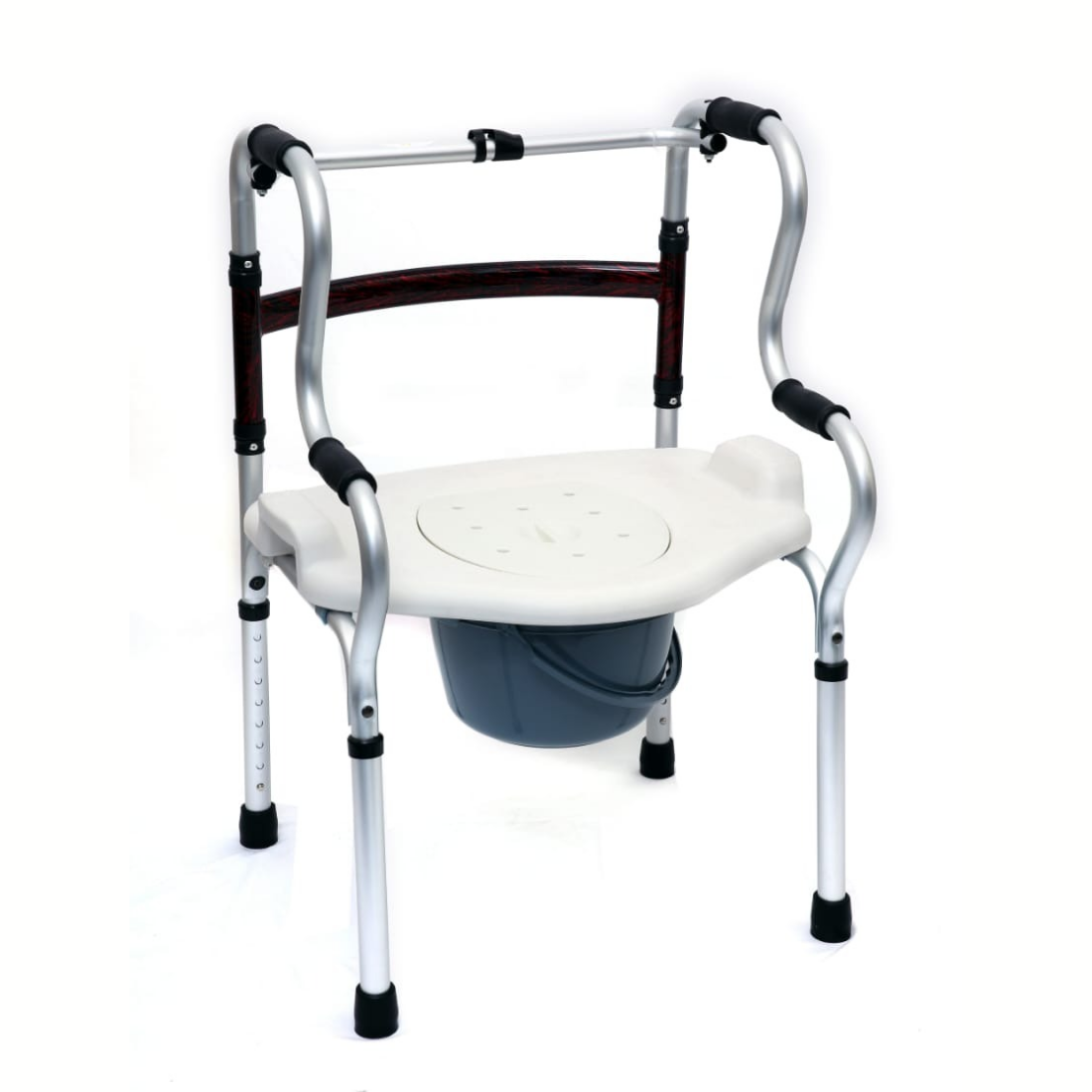 Uphealthy 3 in 1 Multipurpose Walker with Commode