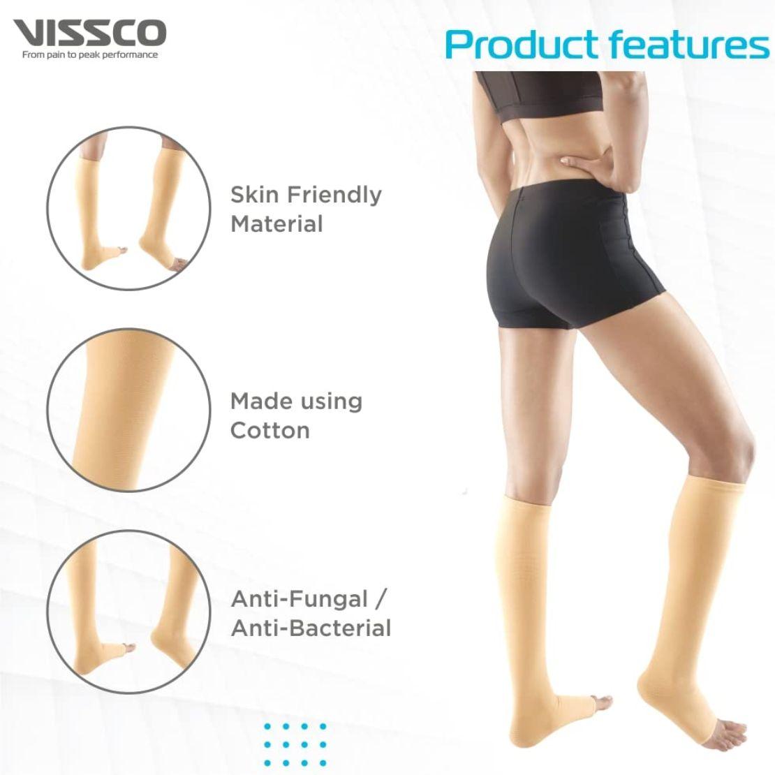 Vissco Medical Compression Stockings (Below Knee) - AeonCare