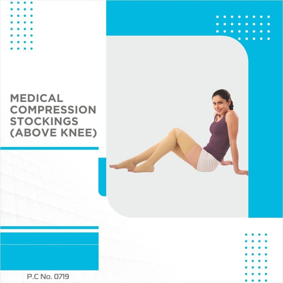 Vissco Medical Compression Stockings (Above Knee) - AeonCare