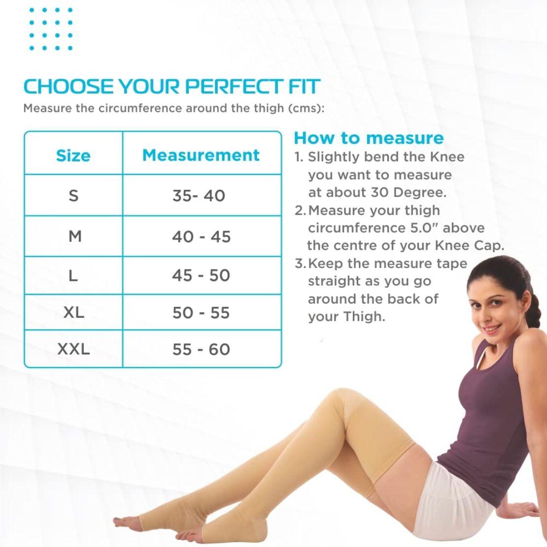 Vissco Medical Compression Stockings (Above Knee) - AeonCare