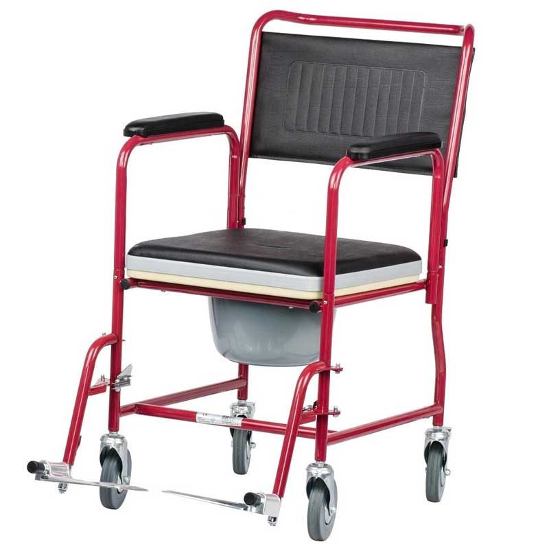 Chair with outlet wheels