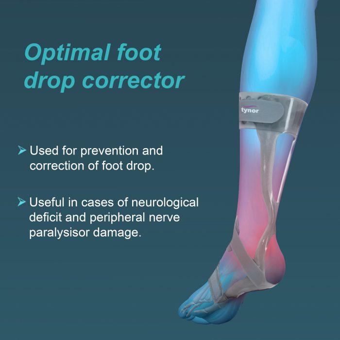 Tynor Foot Drop Splint with Liner Right/Left - AeonCare