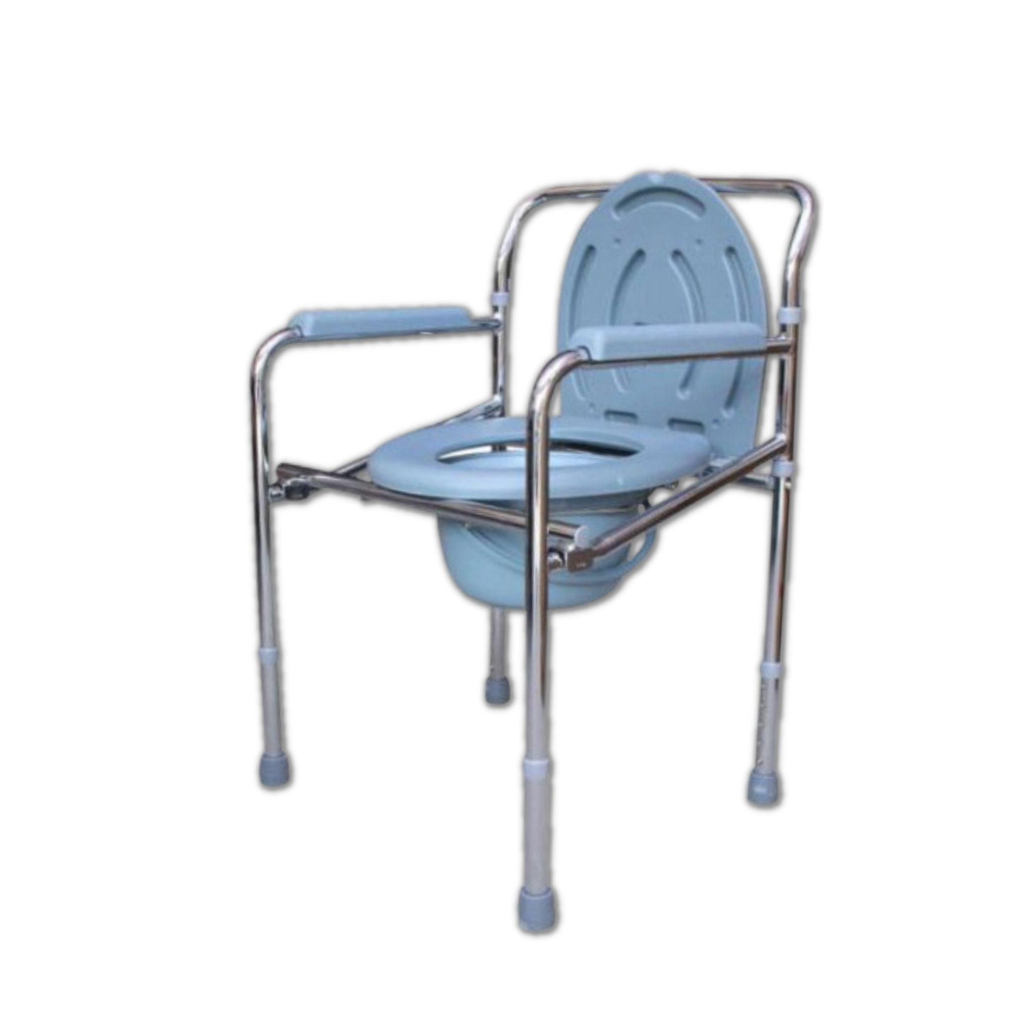 Commode Chair with Toilet Pot - Height Adjustable - AeonCare