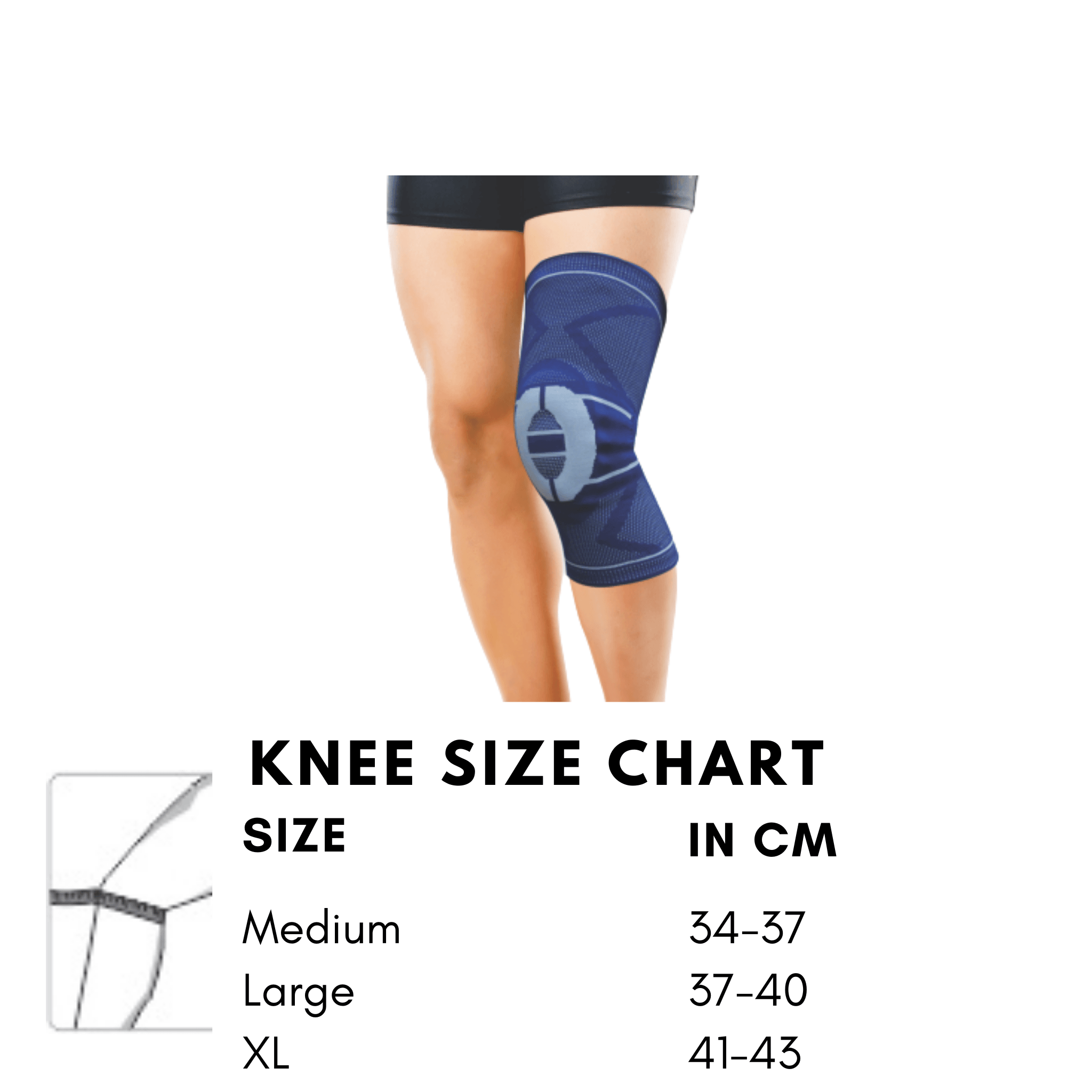 Knee Brace -Left Knee Brace (Dyna) - AeonCare