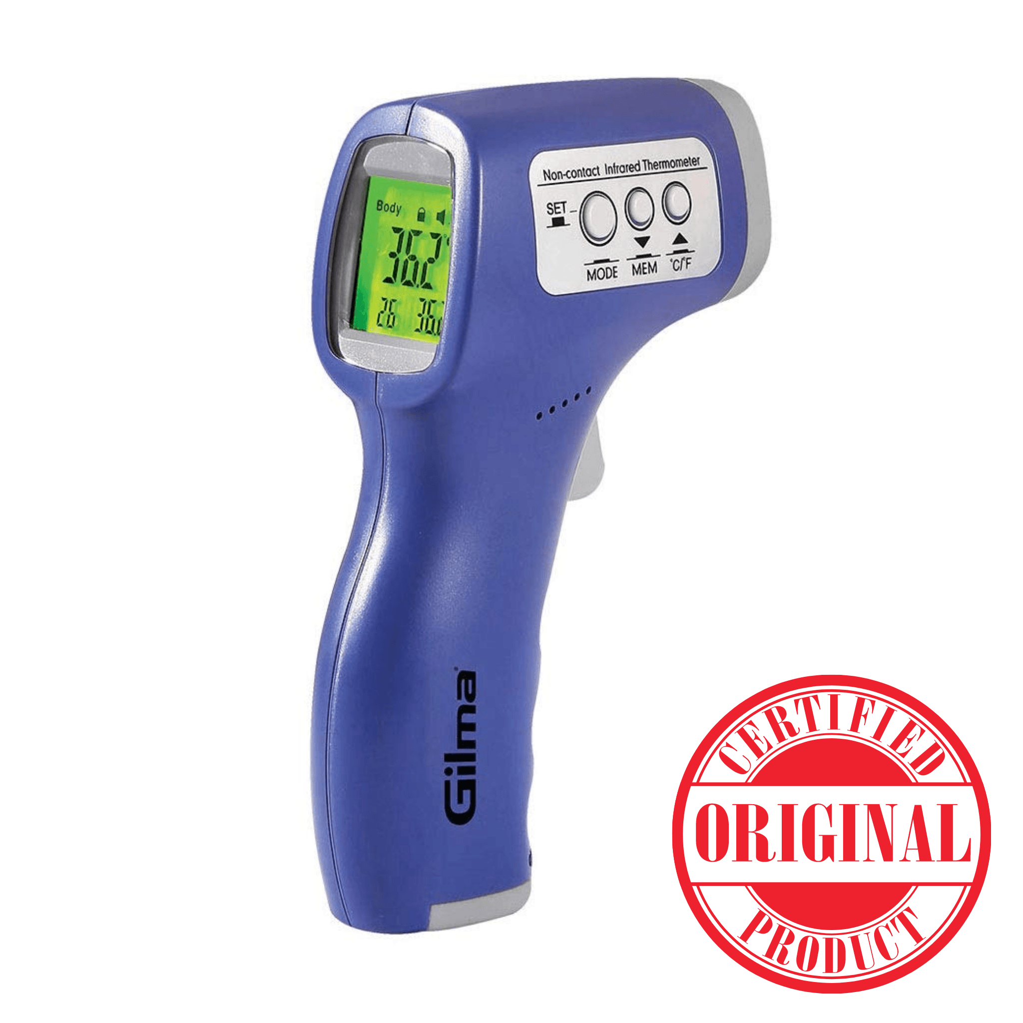 Bo Hui Non-Contact Infrared Thermometer – Digital Display, 32.0–42.9°C, Forehead