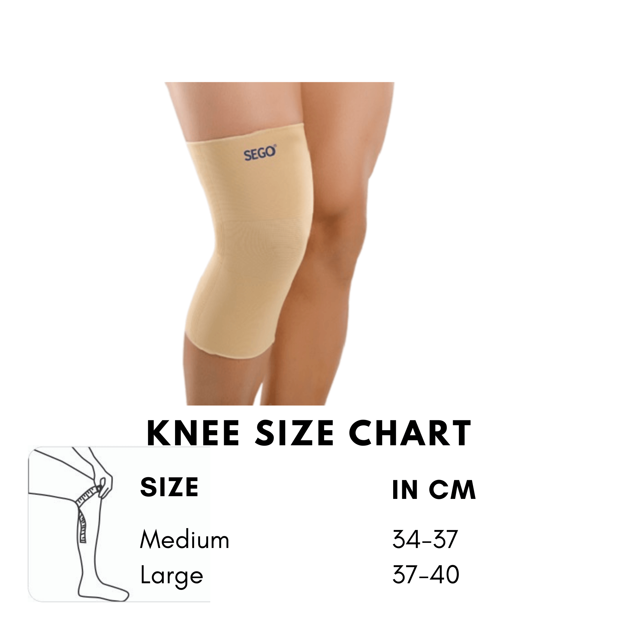 Knee Support - Sego (Plain) - AeonCare