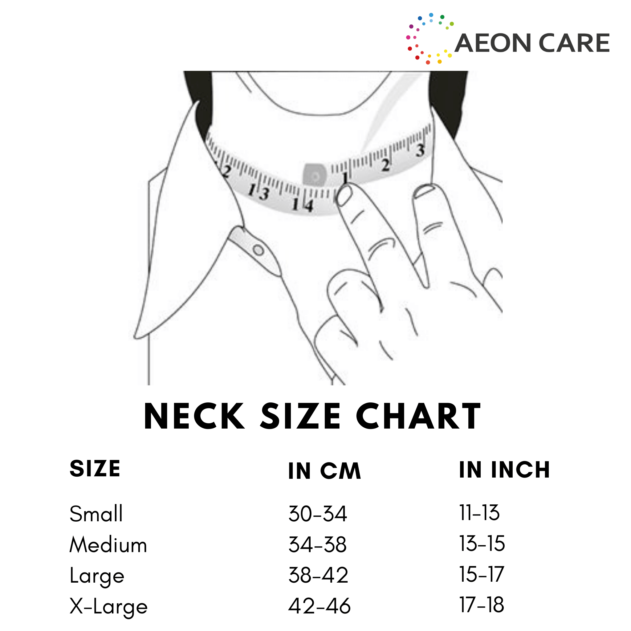 Soft Cervical Collar - AeonCare