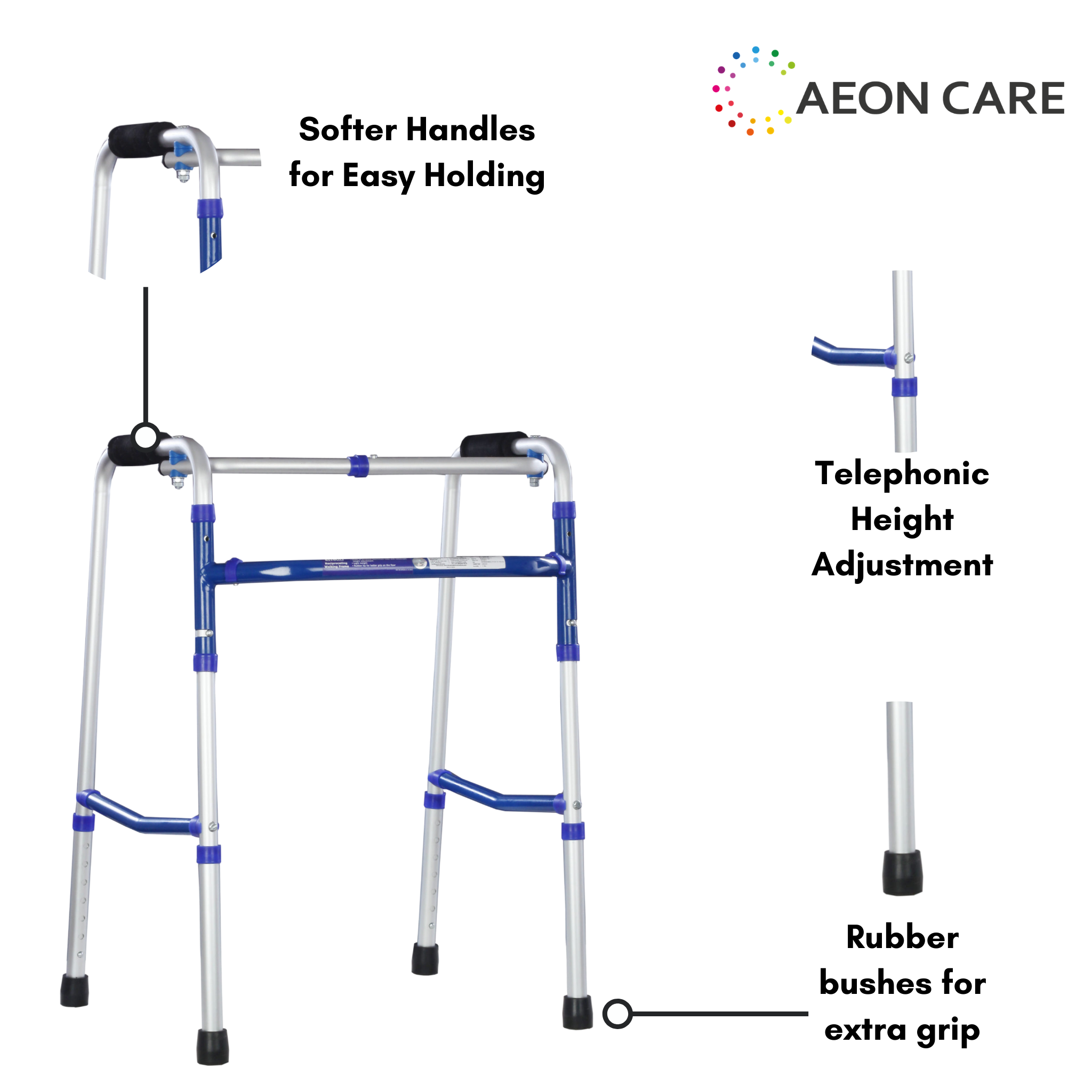 advantages of using walking frame for elders, patients