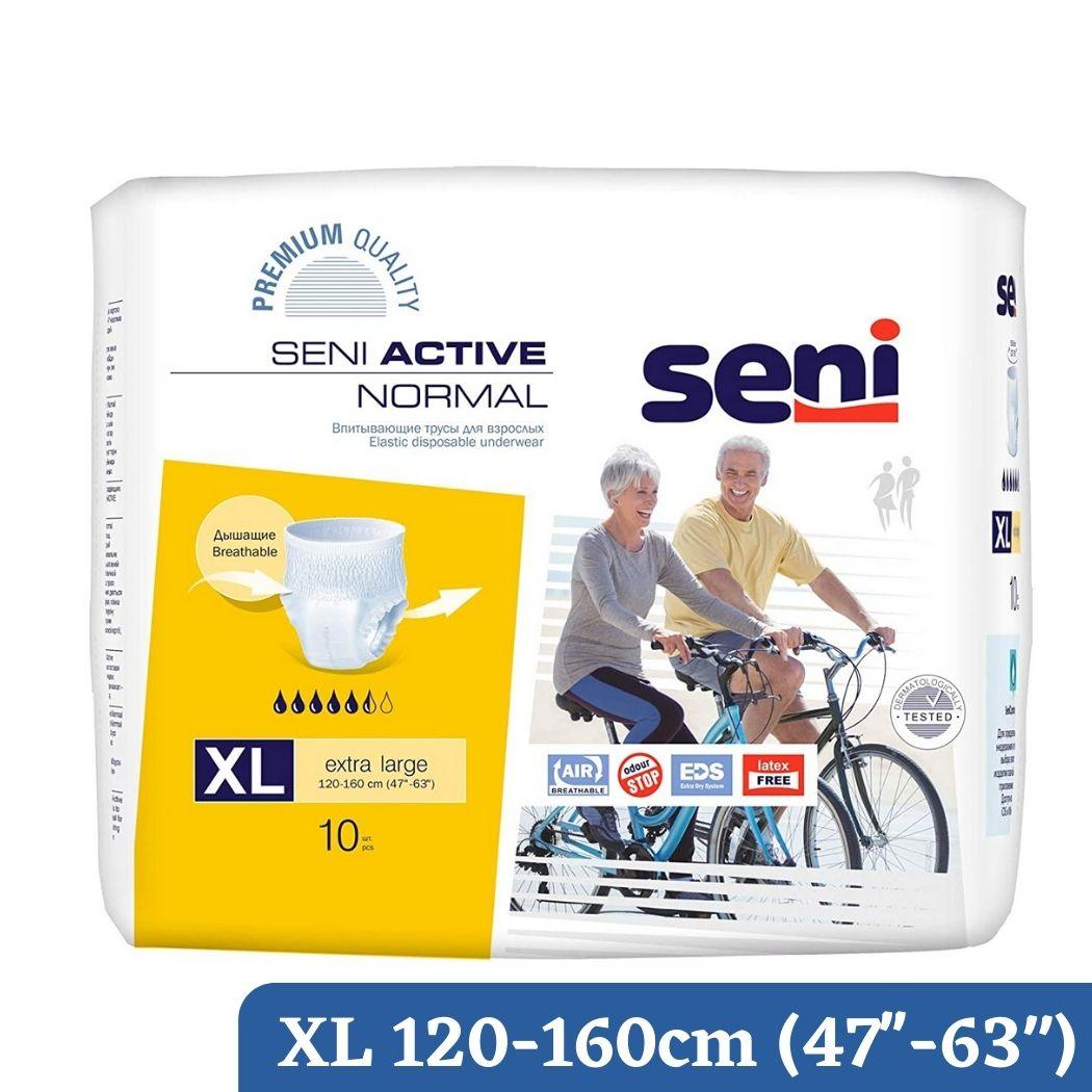 Seni Active Normal Pullups Adult Diaper, XL - AeonCare