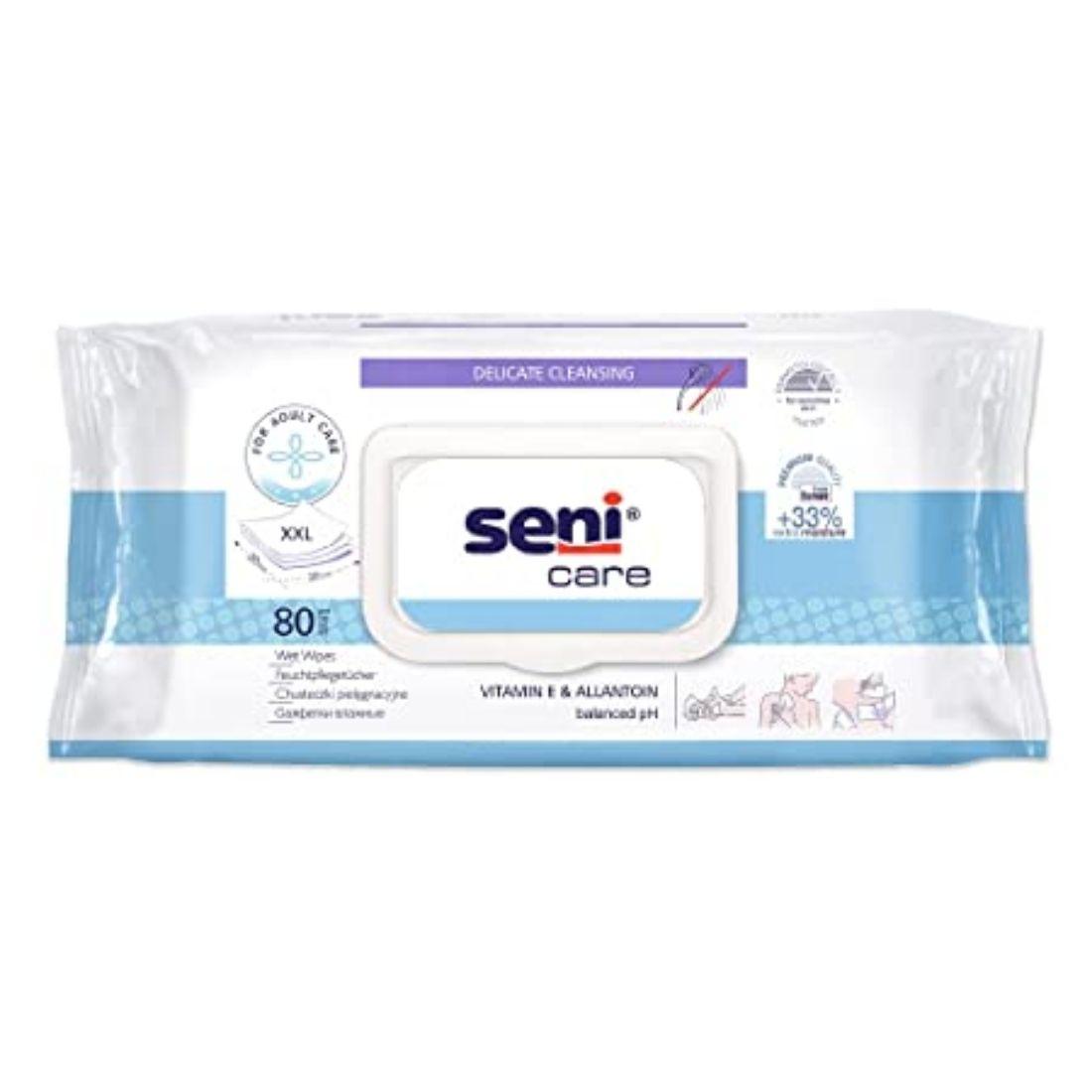 Seni Care Wet Wipes (XXL) - 80 Pieces - AeonCare