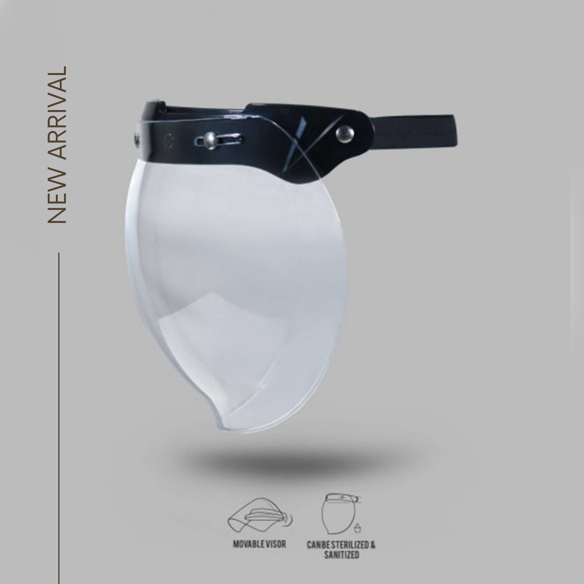 Vega Face Shield - Reusable Face Protector Shield