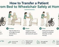 How to Transfer a Patient from Bed to Wheelchair Safely at Home