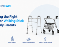 Choosing the Right Walker or Walking Stick for Elderly Parents