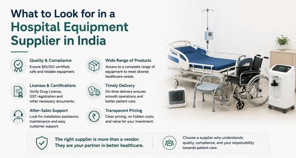 What to Look for in a Hospital Equipment Supplier in India
