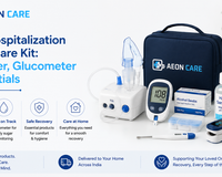 Post-Hospitalization Home Care Kit: Nebulizer, Glucometer & Essentials